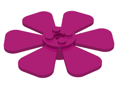 Propeller 6 Blade Fan 8 x 8 in Magenta