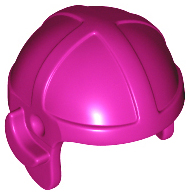 Hat / Helmet, Aviator Cap in Magenta