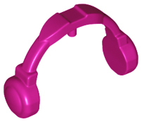 Headwear Accessory Ear Protectors / Headphones Type 2 in Magenta