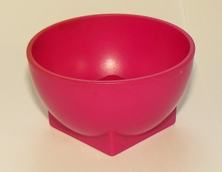 Duplo Ball Tube Base / Dish in Magenta