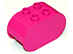 Duplo Brick 2 x 4 x 2 Rounded Ends in Magenta