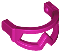 Headwear Accessory Visor Snow Goggles in Magenta