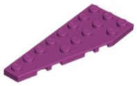 Wedge Plate 8 x 3, 22° Left in Magenta
