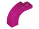 Brick Arch 1 x 3 x 2 Curved Top in Magenta