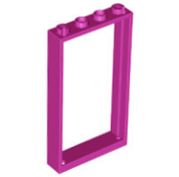 Door Frame 1 x 4 x 6 Type 2 in Magenta