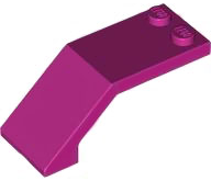 Windscreen 5 x 2 x 1 2/3 in Magenta