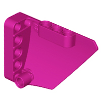 Technic Panel Fairing #13 Large Short Smooth, Side A in Magenta