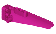 Technic Panel Fairing #5 Long Smooth, Side A in Magenta