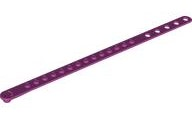 DOTS Bracelet 1 Stud Wide in Magenta