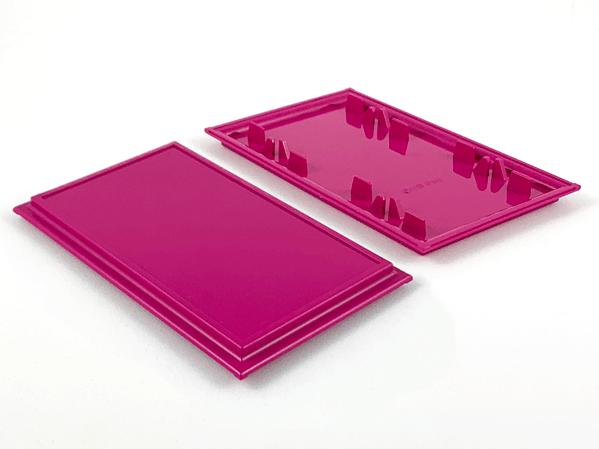 Scala, Building, Wall, Panel 6 x 10 in Magenta
