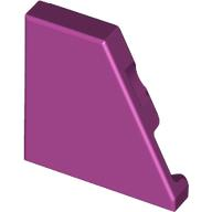 Wedge Tile 2 x 2 Right in Magenta