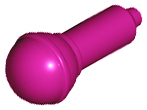 Musical Instrument Microphone [Plain] in Magenta