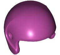 Helmet, Sports [Plain] in Magenta