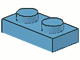 Plate 1 x 2 in Maersk Blue
