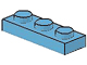 Plate 1 x 3 in Maersk Blue