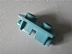 Hinge Brick 1 x 2 Top Plate Thin in Maersk Blue