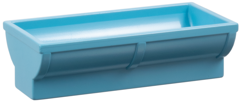 Duplo Horse Trough 2 x 4 x 2 in Maersk Blue