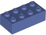 Brick 2 x 4 in Medium Violet