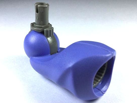Large Figure Limb, Arm, Top Section (Nick) in Medium Violet