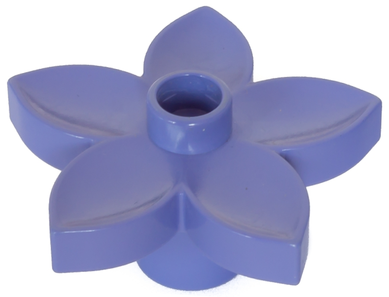 Duplo Plant, Flower with 1 Top Stud in Medium Violet