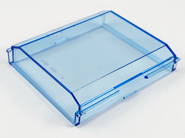Panel 2 x 8 x 8 in Trans-Medium Blue