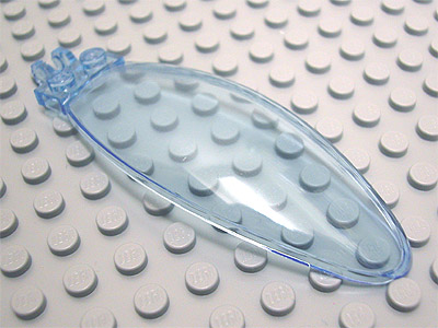 Windscreen 9 x 3 x 1 2/3 Bubble Canopy in Trans-Medium Blue