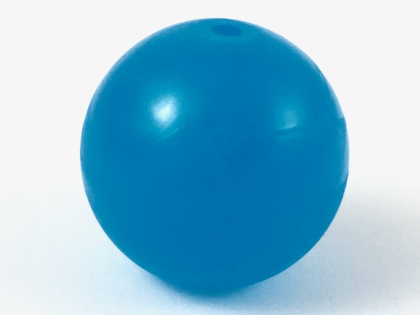 Projectile, Large Figure Weapon, Zamor Sphere / Ball in Trans-Medium Blue