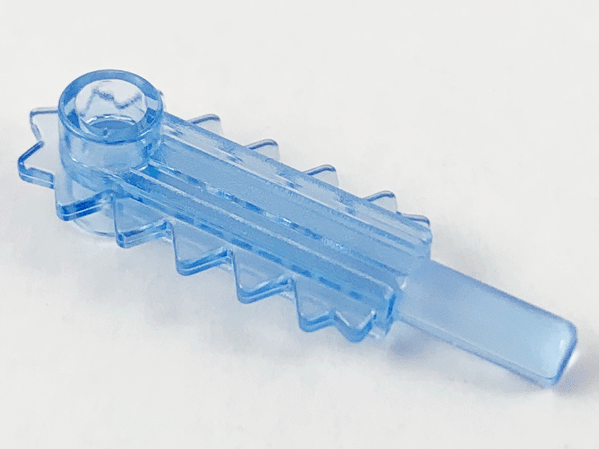 Tool Chainsaw Blade in Trans-Medium Blue