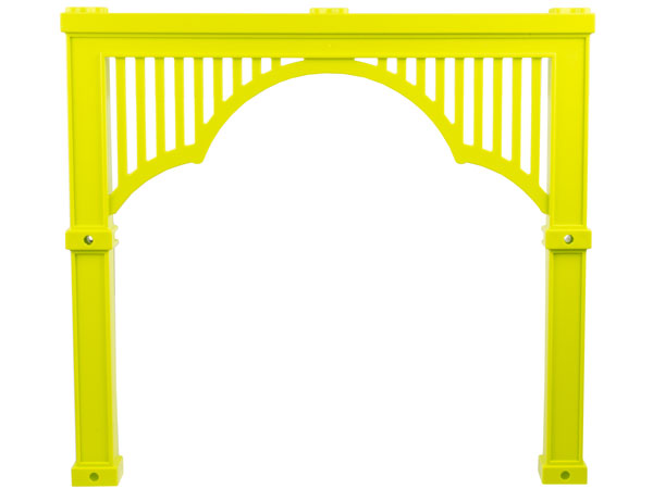 Scala, Building, Arch 22 x 2 x 16 1/3 in Medium Lime