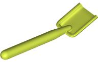 Equipment Shovel [Rounded Handle End] in Medium Lime