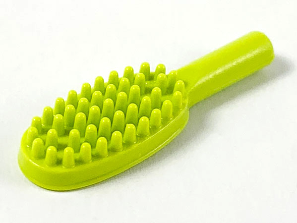 Equipment Hairbrush Short Handle [10mm] in Medium Lime