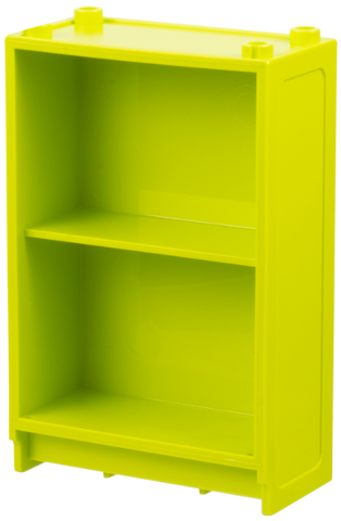 Scala, Cupboard / Cabinet / Bookshelf 6 x 3 x 7 2/3 in Medium Lime