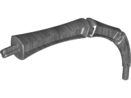 Insect Body Part, Leg / Tail / Claw / Rib with Axle in Pearl Dark Gray