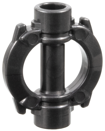 Weapon Lightsaber Hilt Straight with Ring in Pearl Dark Gray