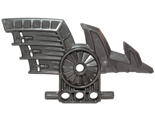 Large Figure Weapon Axe Blade / Glider Wing in Pearl Dark Gray