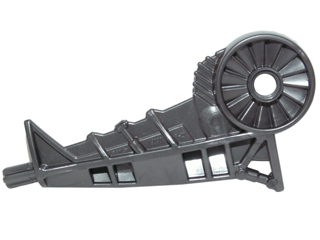 Large Figure Weapon Boomerang Half in Pearl Dark Gray