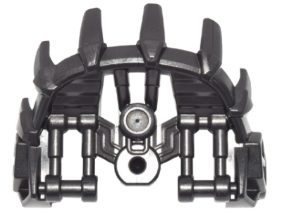 Large Figure Accessory, Shadow Trap in Pearl Dark Gray