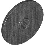 Technic Disc 3 x 3 in Pearl Dark Gray