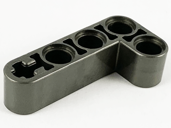 Technic Beam 2 x 4 L-Shape Thick in Pearl Dark Gray