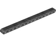 Technic Beam 1 x 15 Thick in Pearl Dark Gray