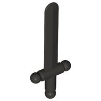 Weapon Sword / Shortsword in Pearl Dark Gray