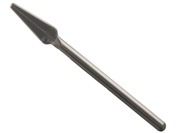 Weapon Pike / Spear Round End in Pearl Dark Gray