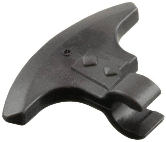 Weapon Axe Head, Clip-on (Viking) [Thick Clip] in Pearl Dark Gray