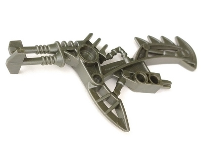 Large Figure Weapon, Piraka Seismic Pickaxe (Avak) in Pearl Dark Gray