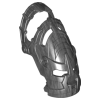 Large Figure Mask Ignika (Vezon) in Pearl Dark Gray
