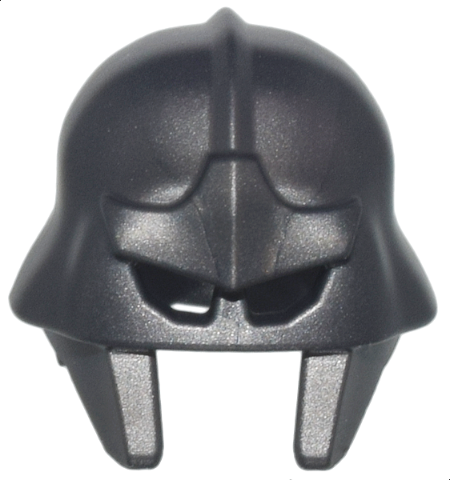 Helmet Orc with Curved Nose Protector (Frodo) in Pearl Dark Gray