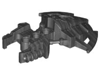 Large Figure Foot, Barraki Kalmah in Pearl Dark Gray