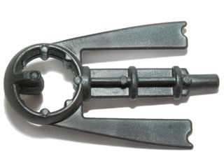 Projectile, Large Figure Weapon Ammo, Mistika Nynrah Ghost Blaster in Pearl Dark Gray