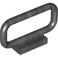 Bar 1 x 4 x 2 in Pearl Dark Gray