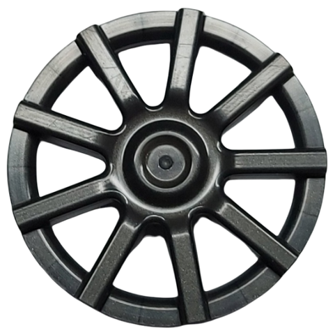 Wheel Cover 9 Spoke - for Wheel 72206 in Pearl Dark Gray